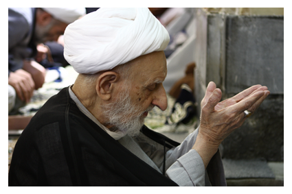 نماز آیتالله بهجت.